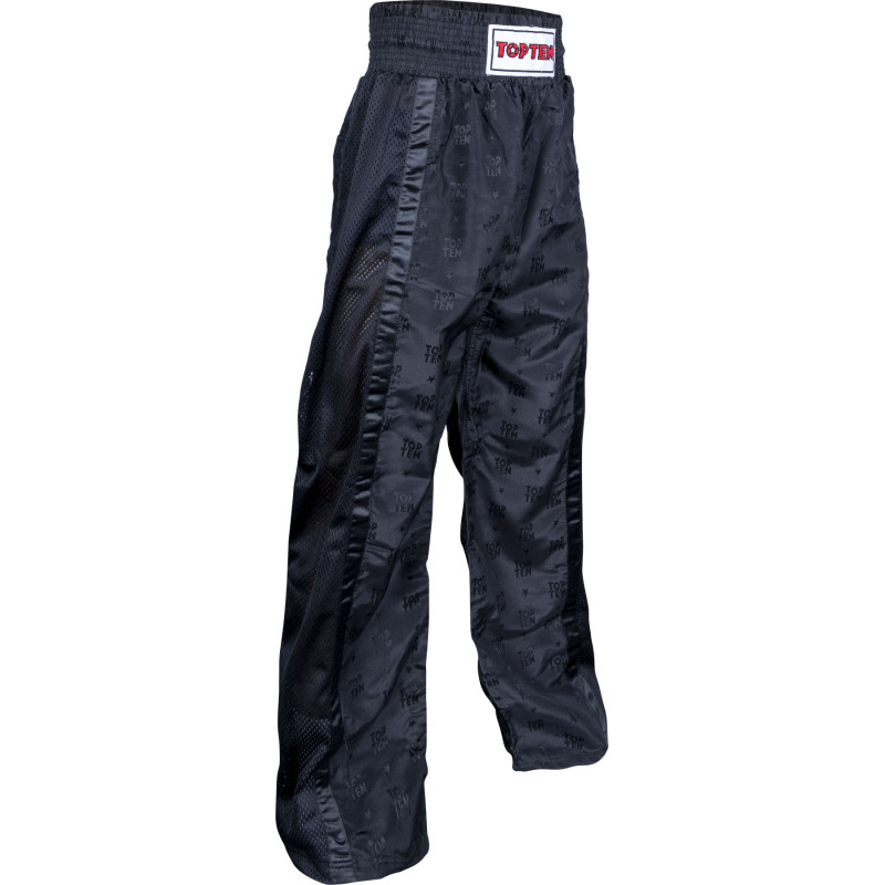 TOP TEN Kickboxing Pants "Mesh" (WAKO-Approved)